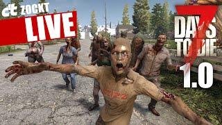 Finale Zombie-Apokalypse in 7 Days to Die 1.0 überleben (Streamer Weekend #02) | c't zockt LIVE