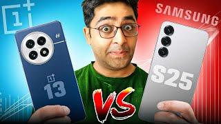 Samsung Galaxy S25 vs OnePlus 13 - Best Camera Phone Under 70000