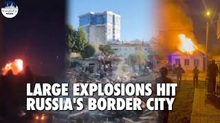 EXPLOSIONS hit Russia's border city Belgorod, killing civilians in alleged shelling from Ukraine