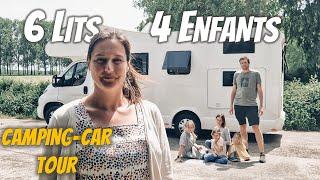 PRESENTATION of our NEW family CAMPING CAR 6 fixed beds CAMPER TOUR Rimor Seal 50