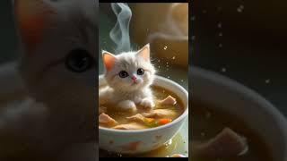 #animals #cute #cow #cat #and #duck
