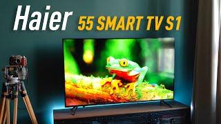 Обзор HAIER 55 SMART TV S1. Умный телевизор за разумные деньги