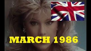 UK Singles Charts : March 1986