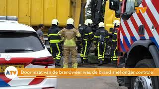 Brandweer rukt uit naar Nieuwendijk voor oververhitte vrachtwagen