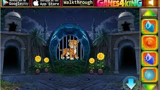 G4K Cute Tiger Rescue Game Walkthrough