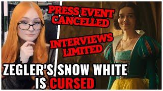 Disney CANCELS Snow White Premiere Event And Limits Interviews Out Of FEAR Zegler Will F*ck Up Again