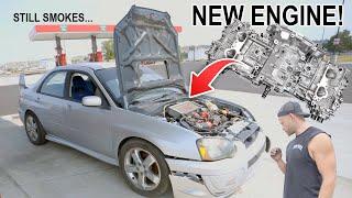 Saving The Abandoned Subaru STI! (Brand New Engine Build)