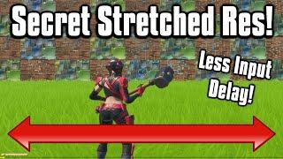 The *SECRET* Stretched Resolution Pros Have Been Hiding! - Fortnite Battle Royale