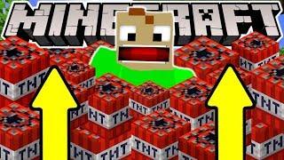 TNT BLOCKS RISE EVERY 10 SECONDS! | Funny Minecraft Gameplay