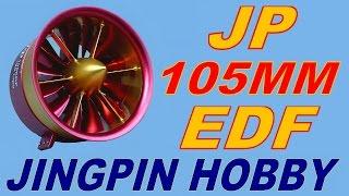 JINGPIN HOBBY 105mm ALL METAL EDF Installation & Flight Demo By: RCINFORMER