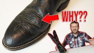 The REAL Reason Why There's Toe Stitching on Cowboy Boots