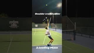 The tennis kick serve - Breakdown