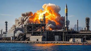 3 minutes ago: Ukrainian F-16 jets destroy Russia's largest oil refinery in Crimea!