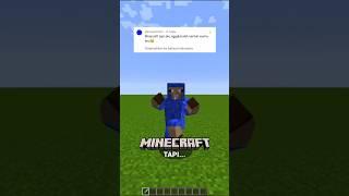 Minecraft, tapi aku nggak boleh sentuh warna biru  #shorts