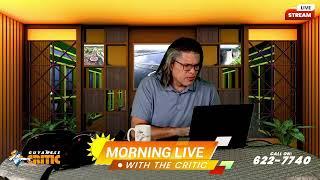 "MORNING LIVE"  WITH THE CRITIC