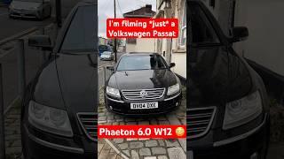 Volkswagen Phaeton 6.0 W12 ultra rare luxury car spotted #carshorts #volkswagen #volkswagenphaeton