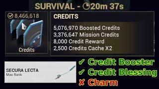 [Warframe] Secura Lecta Credit Farm | Chroma (w/o event credit booster)