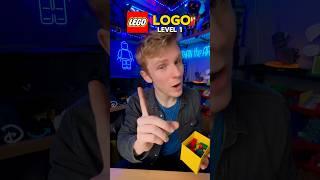 How to build LEGO LOGOS like a pro… #shorts