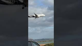 Landing at Auckland Airport #aviation #plane #travel #200journeys