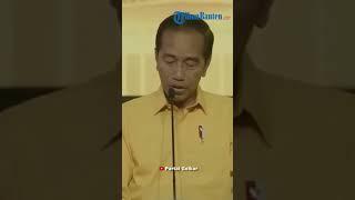 Jokowi Pakai Baju Kuning hingga Singgung Tukang Kayu di Penutupan Munas Golkar