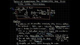 DC Motor Modeling - Part 4 - Designing parameter extraction experiments