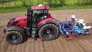 Holvo drilling corn on ridges