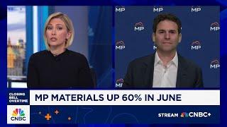 Rare earth deal with China is 'long-term' industrial crisis, says MP Materials CEO
