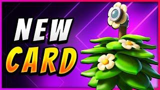 PLAYING NEW CLASH ROYALE CARD: SUSPICIOUS BUSH