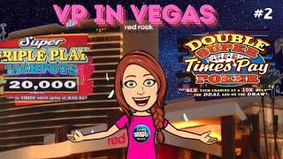 Luck Found Me at Red Rock  VP in Vegas 2 E523 #videopoker,#casino,#gambling