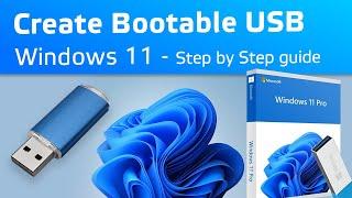 Create UEFI Bootable USB Windows 11 - Step by Step guide | Tosnosh Tech