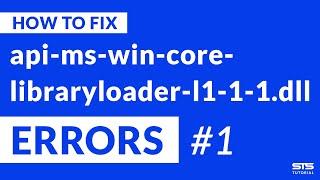 api-ms-win-core-libraryloader-l1-1-1.dll Missing Error | Windows | 2020 | Fix #1