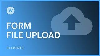 Collect documents, images, and media files using form file upload — Webflow tutorial