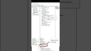 How to keyboard Driver update in windows10