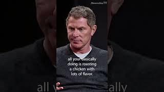 Bobby Flay teases content from his new book during Newsday Interview.