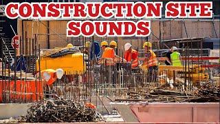 CONSTRUCTION SOUND EFFECT/AMBIENCE HAMMERING METAL  JACKHAMMER  DRILLING ASMR WHITE NOISE SOUNDSCAPE