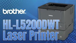 Brother HL-L5200DWT Laser Printer - REVIEW