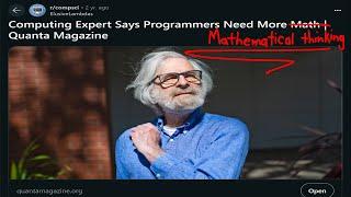 Programmers Need More Math