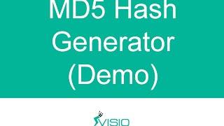 Online MD5 Hash Generator / Creator