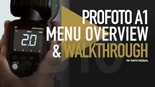 Profoto A1 Menu Overview and Walkthrough