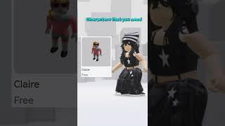 Roblox viral free Chibi doll hack|| #roblox #viral #chibi  #hack #viralhacks #reaction #shorts