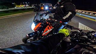 KAWASAKI Z400 - SHELL NIGHT - SONIDO PURO - 4K