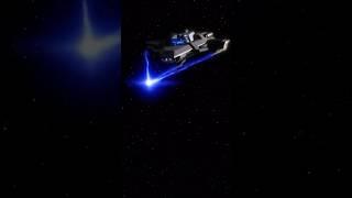 Warship Vs Enterprise D! Star Trek: TNG!
