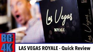 Las Vegas Royale Board Game - Quick Review