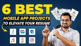 6 Best Mobile App Project to Elevate your Resume | Navoki