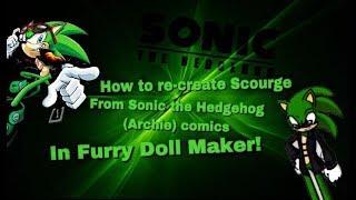 How re-create Scourge with Furry Doll Maker - Como recrear a Scourge con Furry Doll Maker