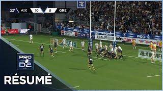 PRO D2 Saison 2023-2024 - Demi-Finales – Résumé Provence Rugby – FC Grenoble Rugby