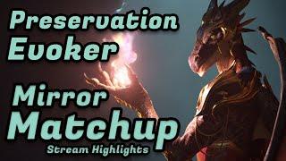 My first mirror matchup all season... 2.4K+ Preservation Evoker Gameplay | WoW Arena feat. Blizo