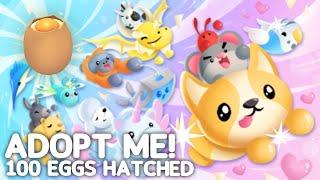 Hatching 100 New Cracked Eggs In Adopt Me To Get The New Legendary Pets! Roblox Adopt Me