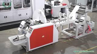 V bottom paper bag making machine