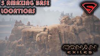 CONAN EXILES 5 AMAZING BASE LOCATIONS - CONAN EXILES BASE LOCATIONS